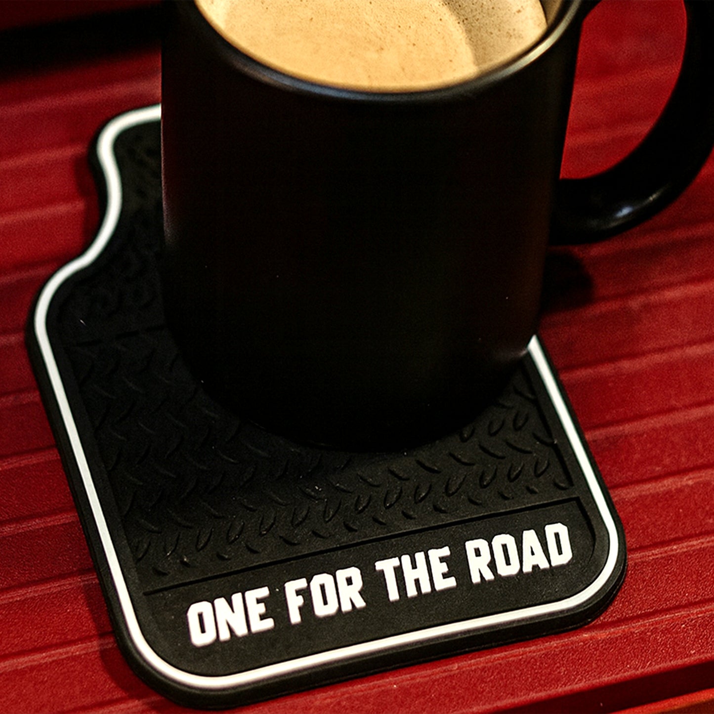 Dapper Chap Set Of 4 Car Mat Coasters | Gift Box | Silcone Coasters | Fathers Day | Mothers Day