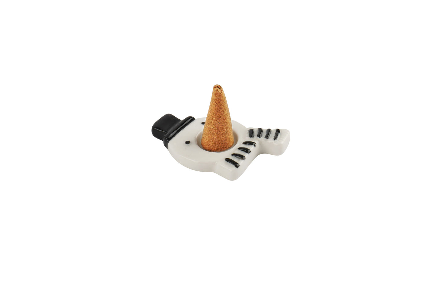 Send With Love Snowman Incense Cone Holder | In Gift Box | Festive | Home Decor