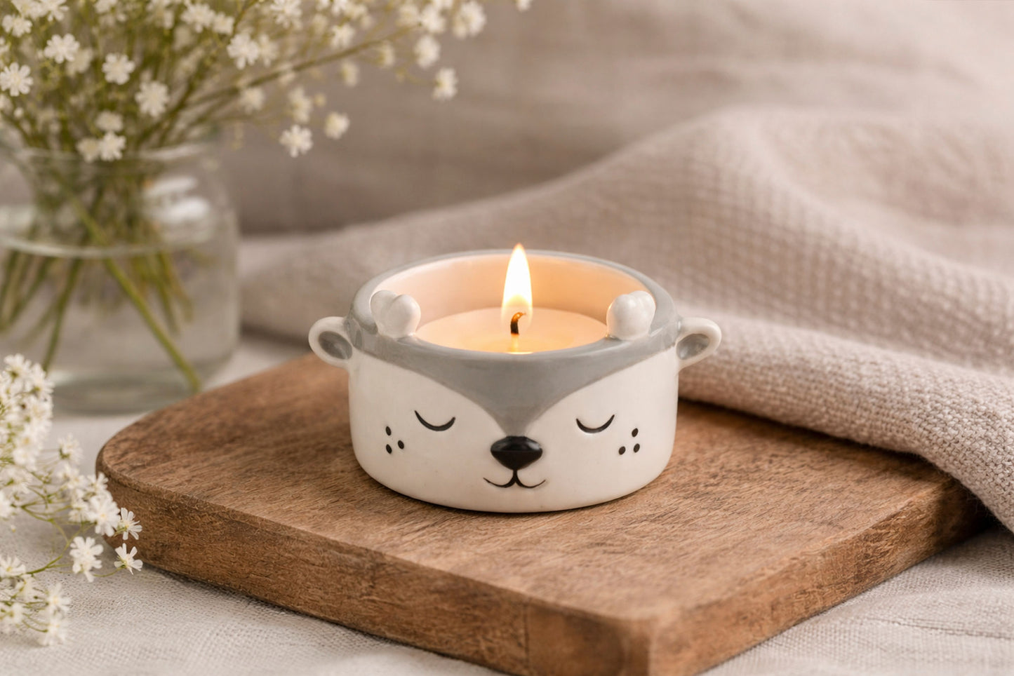 Send With Love Deer Tealight Holder | In Gift Box | Home Decor | Homeware
