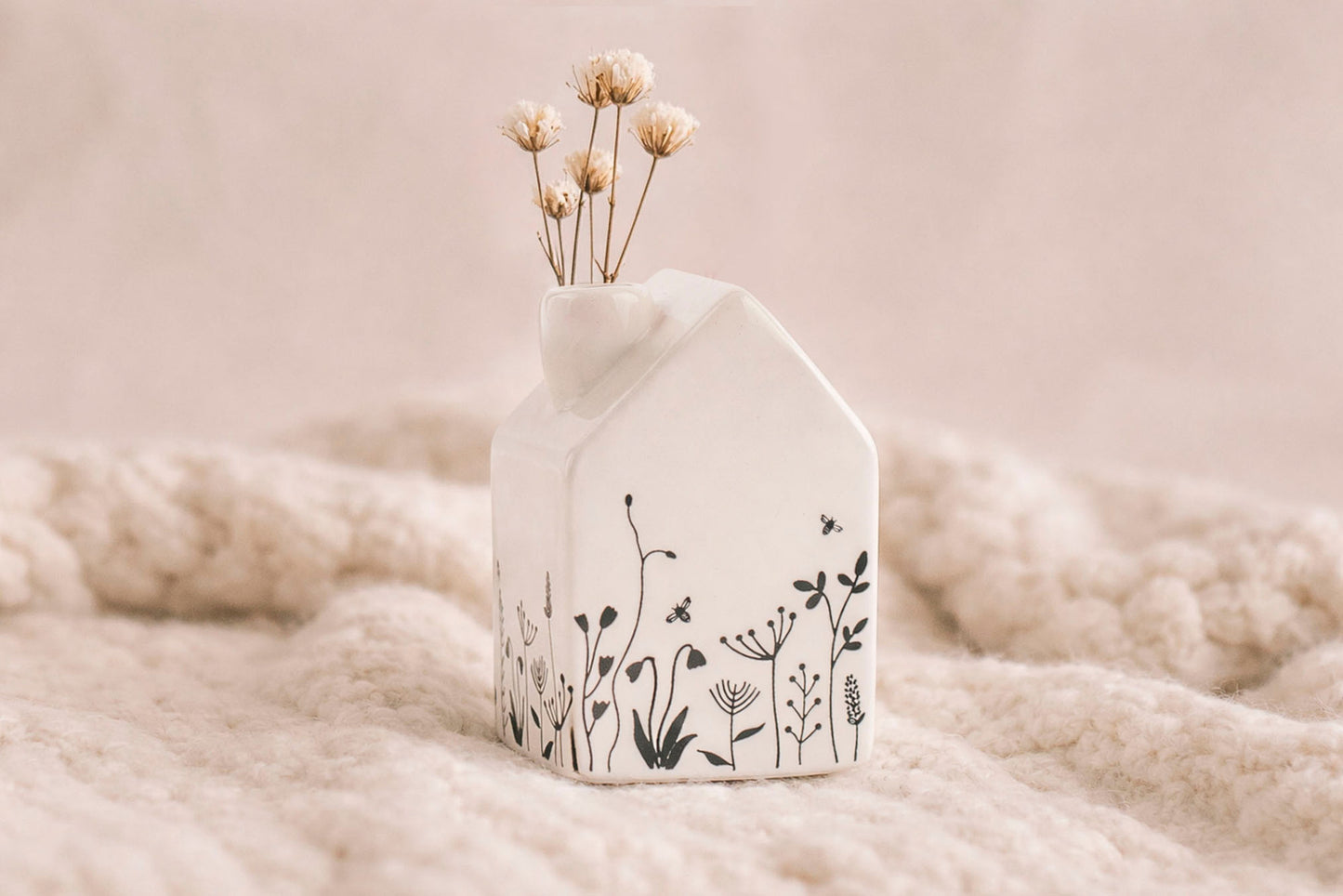 Send With Love House Bud Vase | In Gift Box | Home Decor | Homeware
