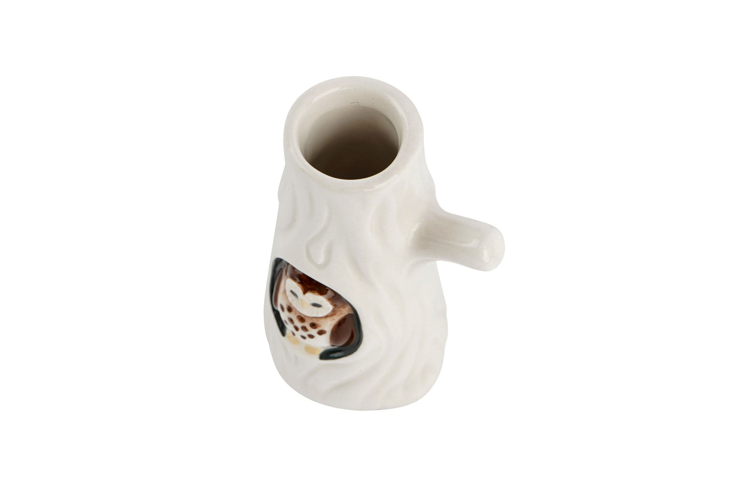 Winter Solstice Barn Owl Bud Vase | In Gift Box | Home Decor | Homeware