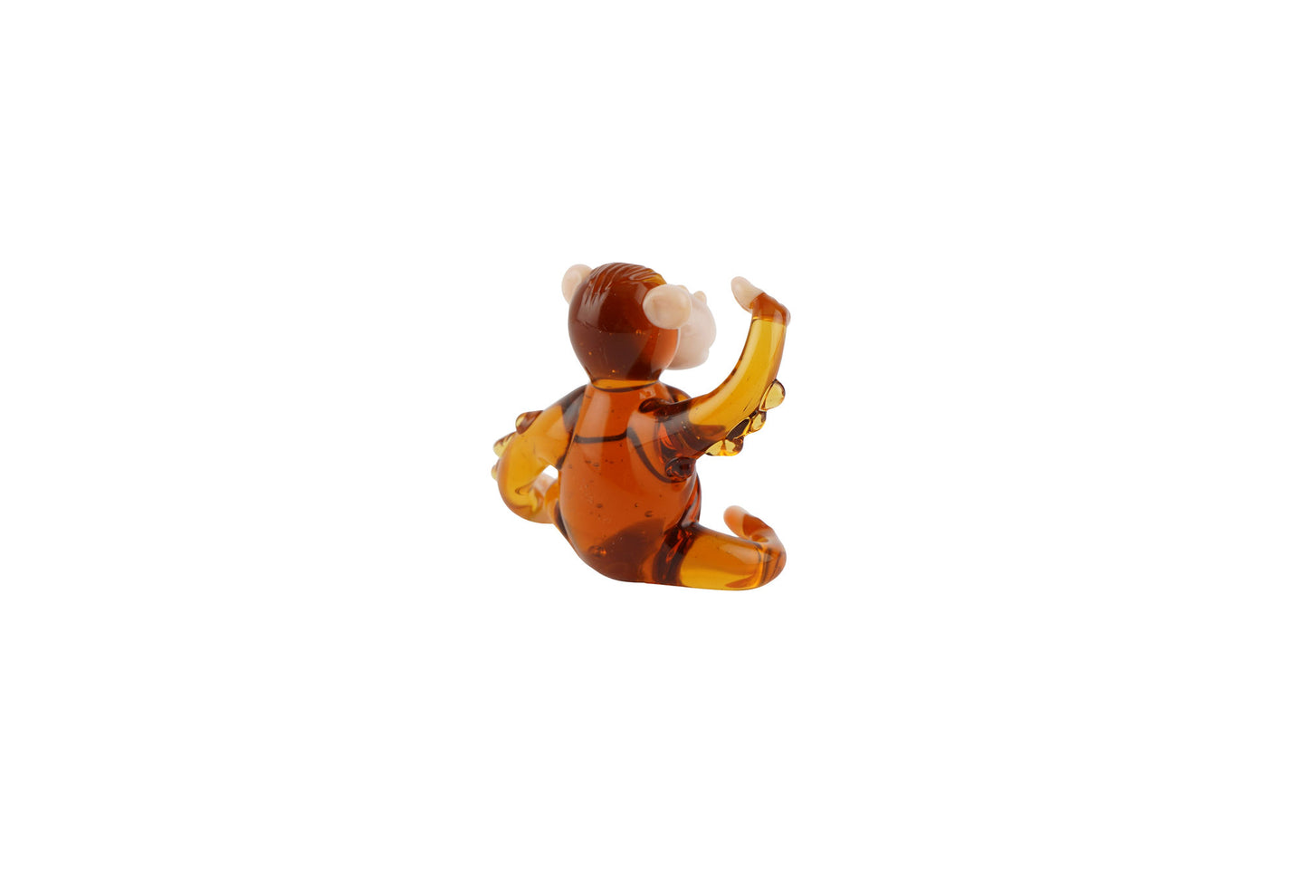 Artisan Glass Orangutan In Gift Box • Decoration • Ornament • Collectable • Home Decor