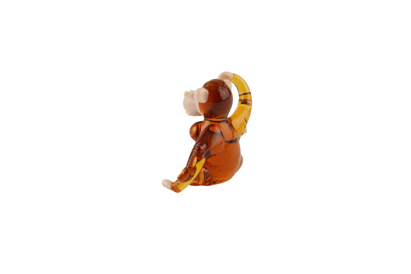 Artisan Glass Orangutan In Gift Box • Decoration • Ornament • Collectable • Home Decor