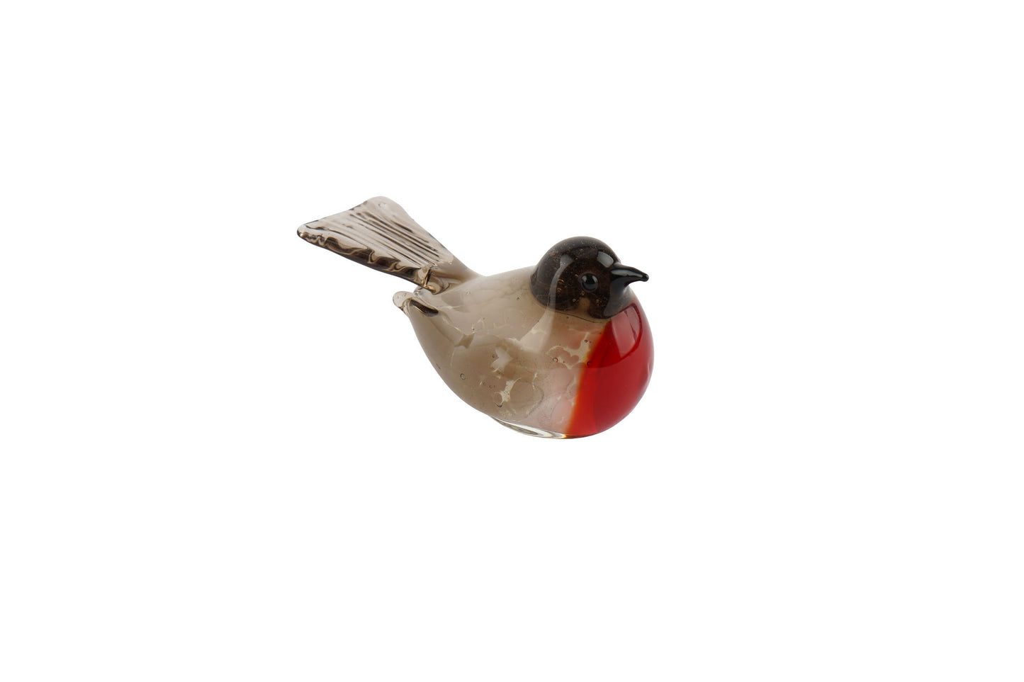 Artisan Glass Robin  In Gift Box • Decoration • Ornament • Collectable • Home Decor