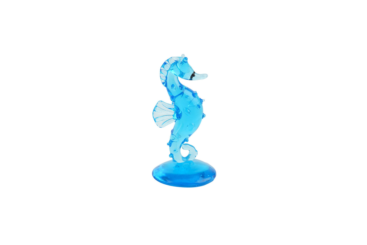 Artisan Glass Seahorse In Gift Box | Collectable | Ornament | Figurine | Home Decor