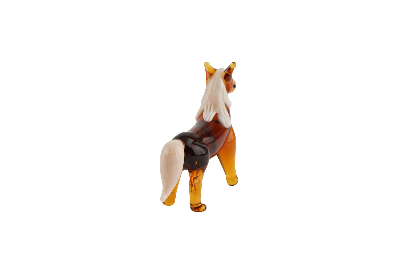 Artisan Glass Shetland Pony In Gift Box • Decoration • Ornament • Collectable • Home Decor