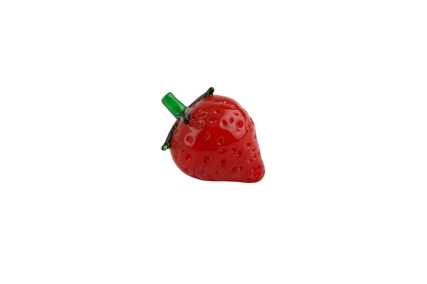 Artisan Glass Strawberry In Gift Box | Collectable | Ornament | Figurine | Home Decor
