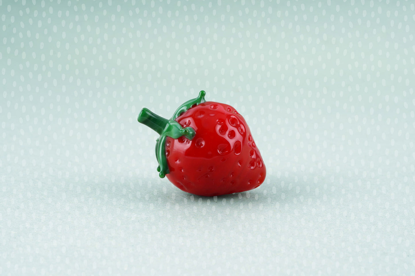 Artisan Glass Strawberry In Gift Box | Collectable | Ornament | Figurine | Home Decor