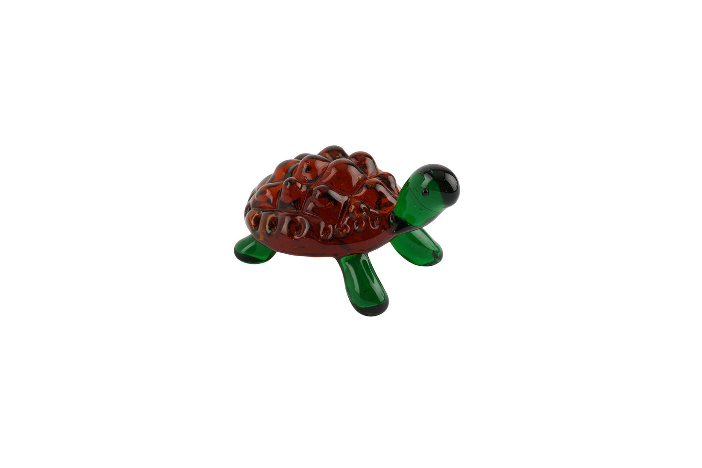 Artisan Glass Tortoise In Gift Box • Decoration • Ornament • Collectable • Home Decor