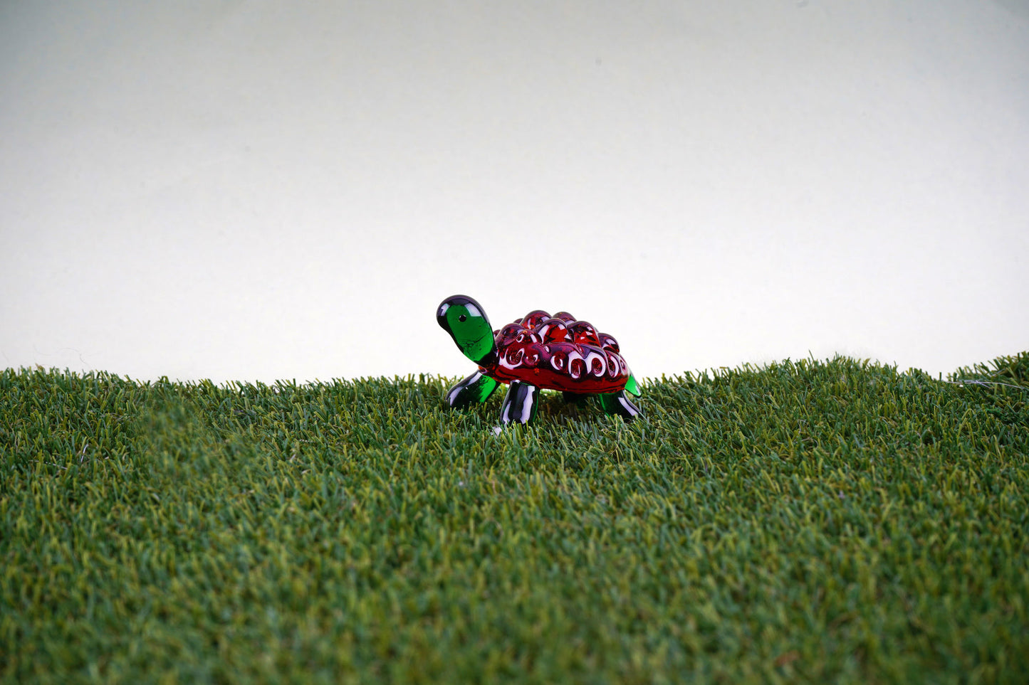 Artisan Glass Tortoise In Gift Box • Decoration • Ornament • Collectable • Home Decor