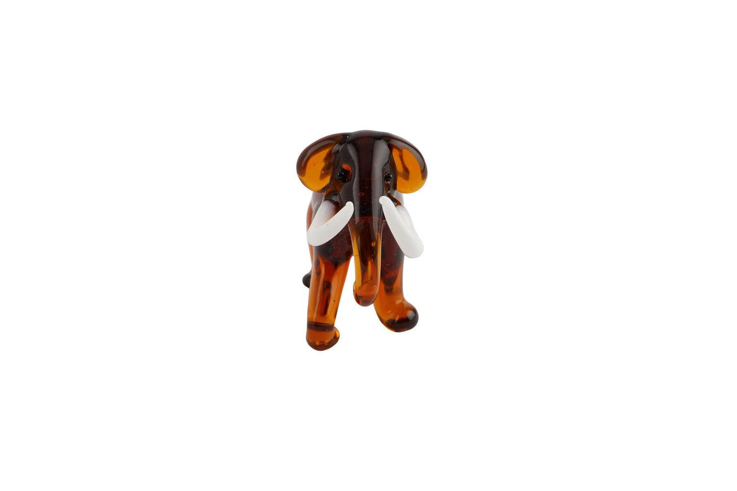 Artisan Glass Woolly Mammouth In Gift Box • Decoration • Ornament • Collectable • Home Decor