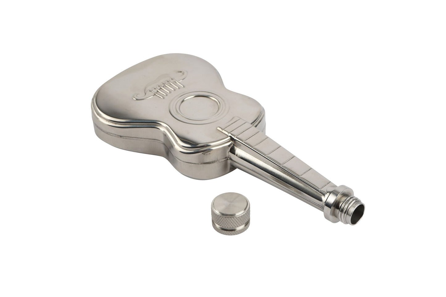 Guitar Hip Flask • Stainless Steel Music Lover Gift