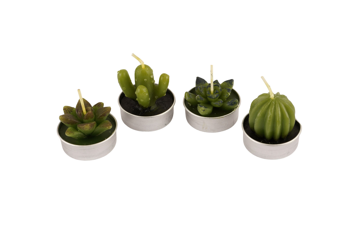 The Potting Shed Set Of 4 Cactus Candles In Box | Home Decor | Garden Accessory