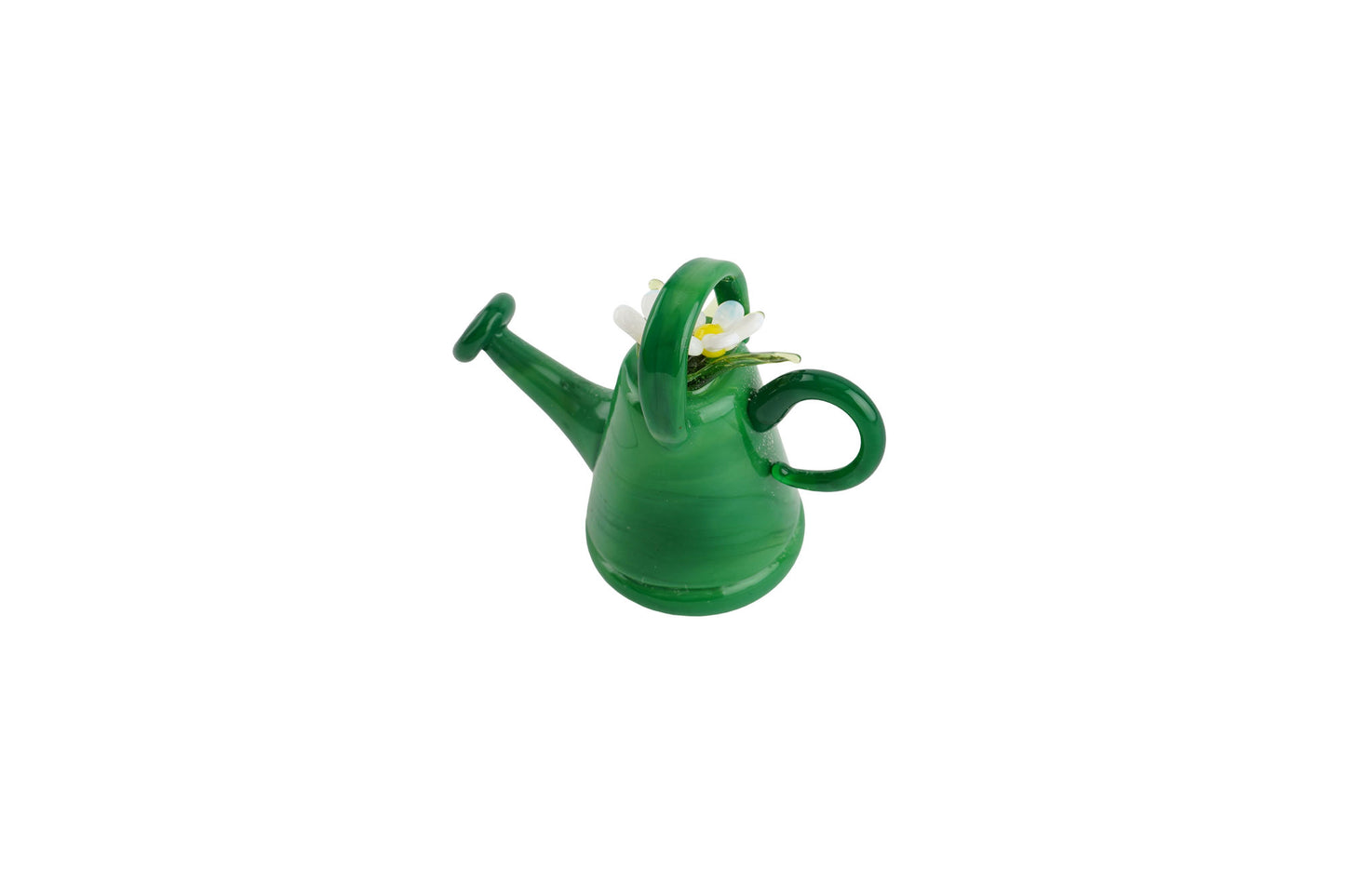 Artisan Glass Watering Can In Gift Box | Collectable | Ornament | Figurine | Home Decor
