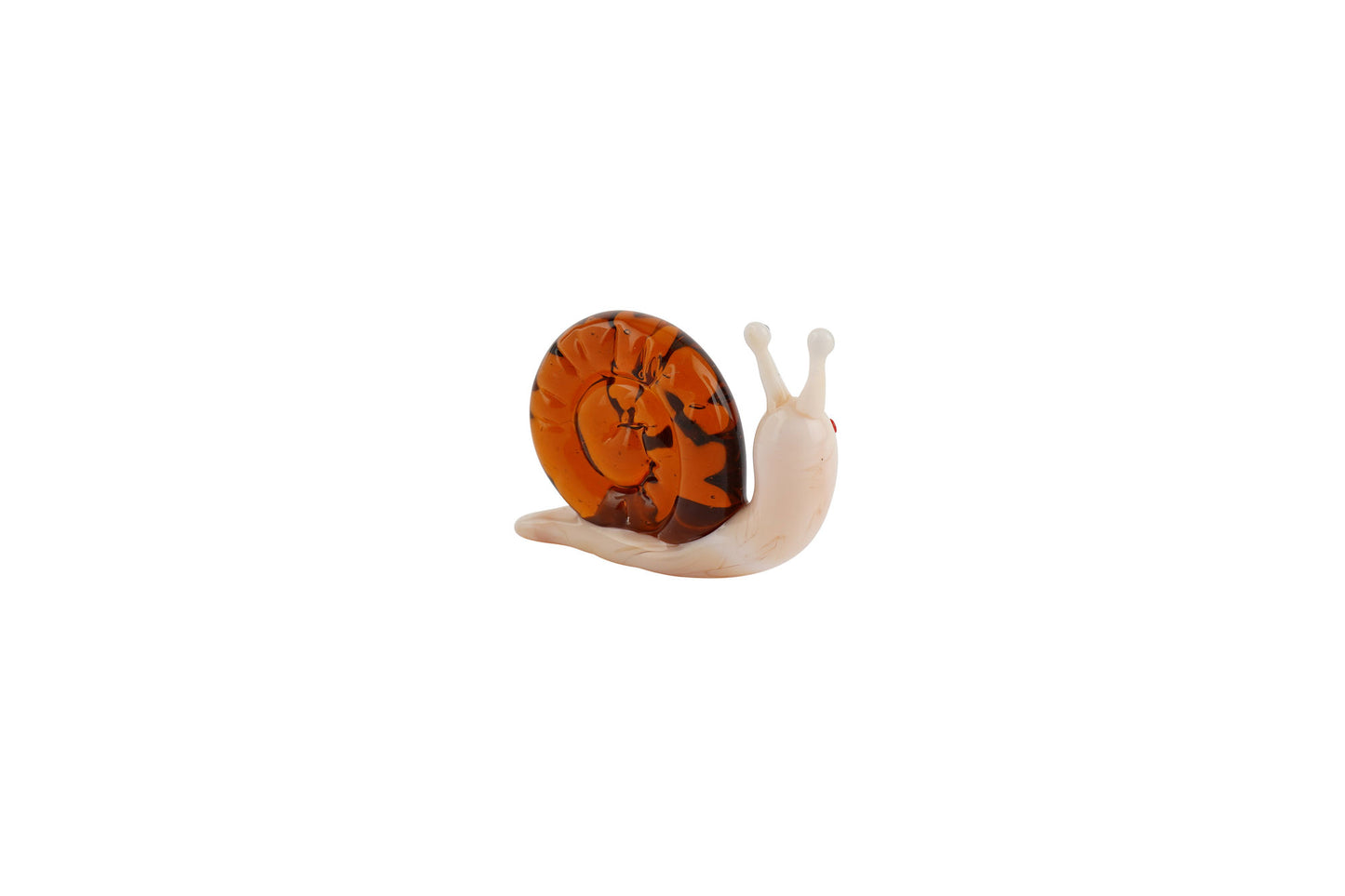 Artisan Glass Snail In Gift Box | Collectable | Ornament | Figurine | Home Decor