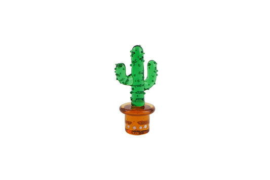 Artisan Glass Cactus In Gift Box | Collectable | Ornament | Figurine | Home Decor