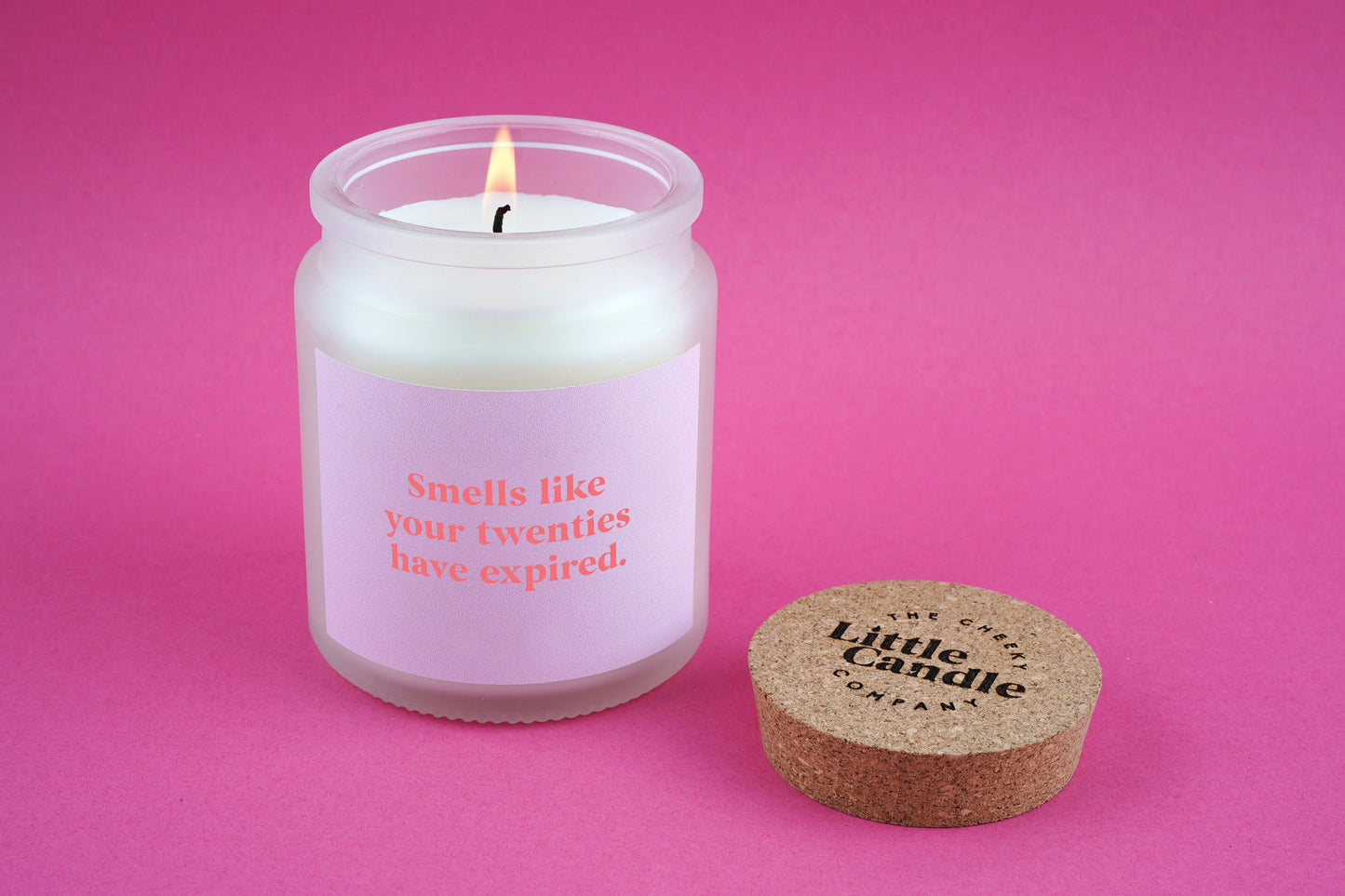 Smells Like Your Twenties Have Expired • 30th Birthday • Birthday Gift • Scented Glass Jar Candle • Humour • Just Because Candle • Gift Box