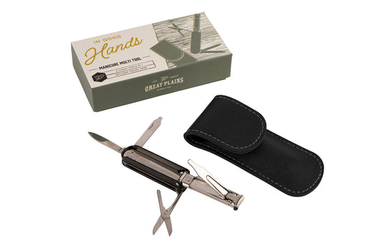 Great Plains Manicure Multi Tool | In Gift Box | Travel Tool | On The Go | Bag Accessory