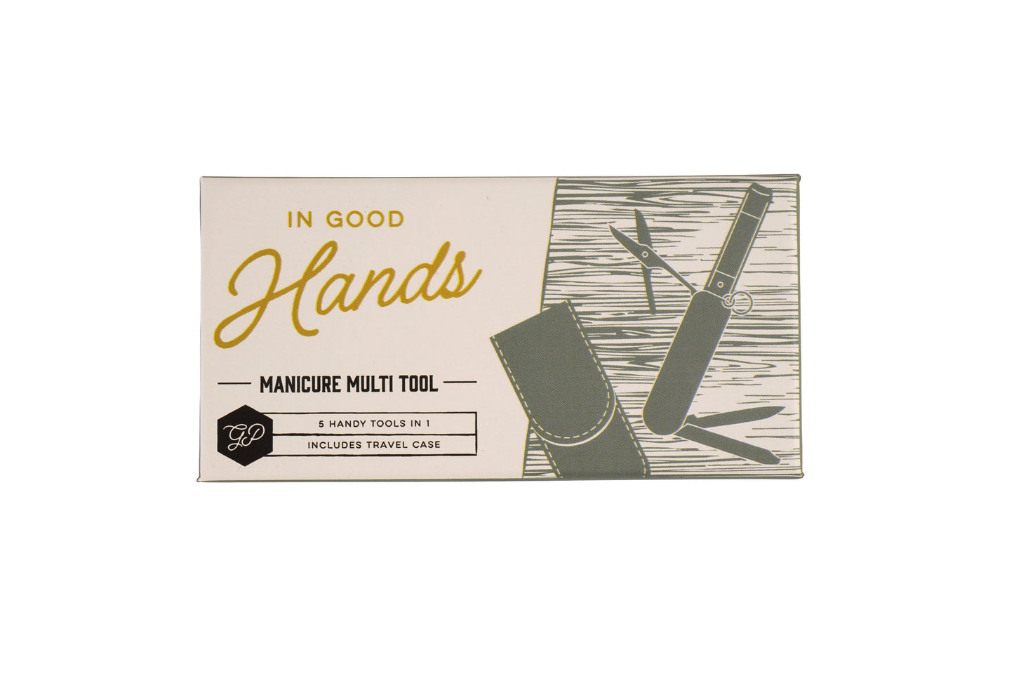 Great Plains Manicure Multi Tool | Compact Travel Accessory, Keyring Attachment, Gift Boxed