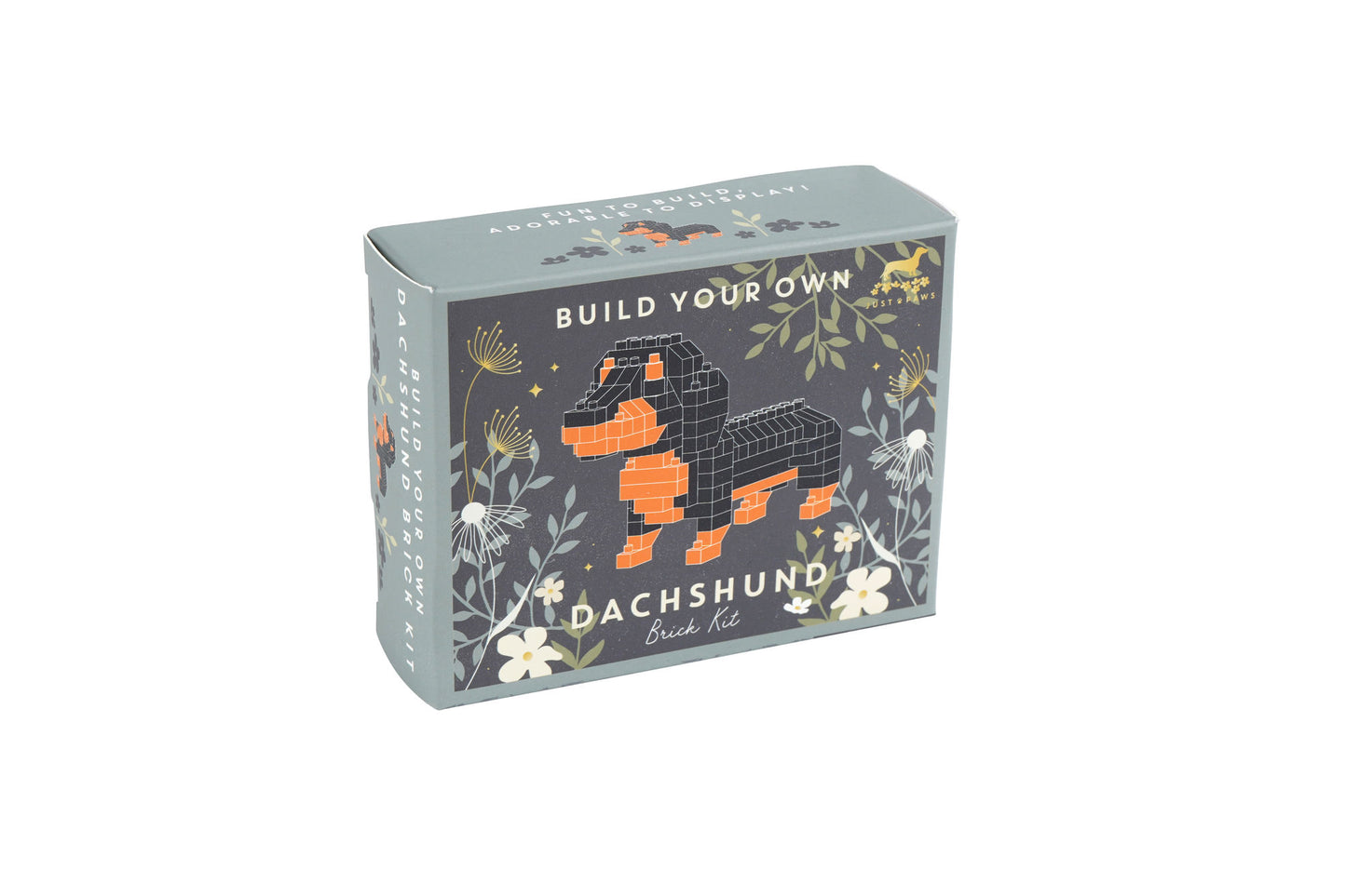 Just Paws 'Build Your Own Dachshund Brick Kit' | In Gift Box | Craft