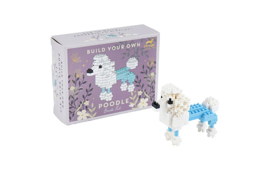 Just Paws 'Build Your Own Poodle Brick Kit' | In Gift Box | Craft