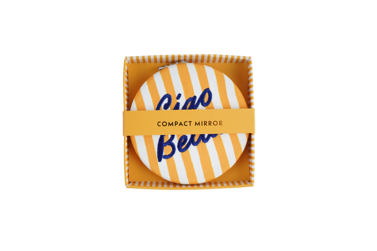 Bon Voyage 'Ciao Bella' Compact Mirror | In Gift Box | Travel Accessory | Handbag | Make Up