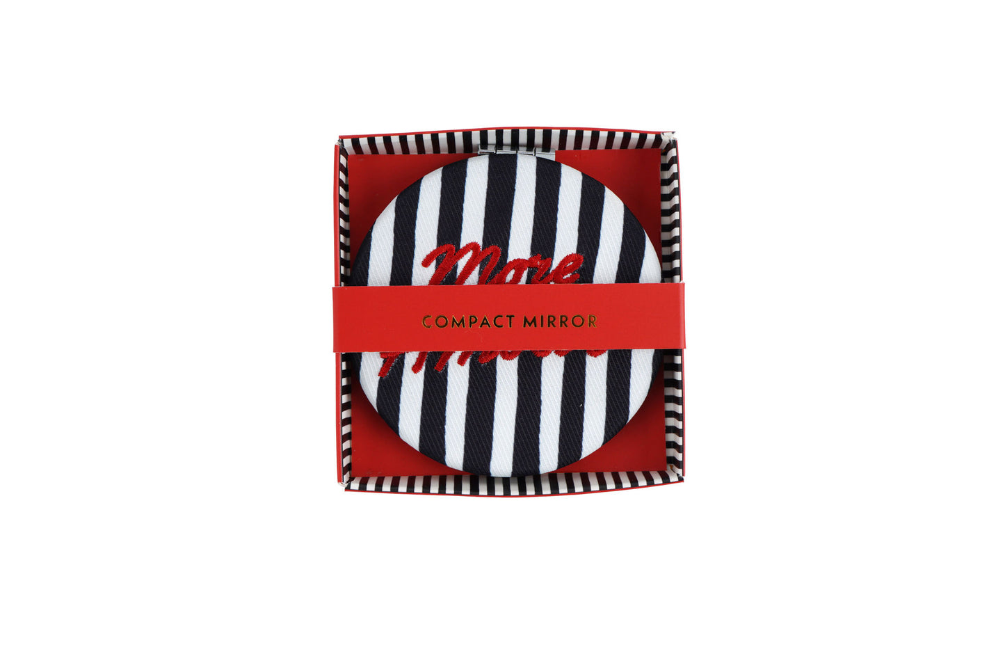 Bon Voyage 'More Amour' Compact Mirror | In Gift Box | Travel Accessory | Handbag | Make Up