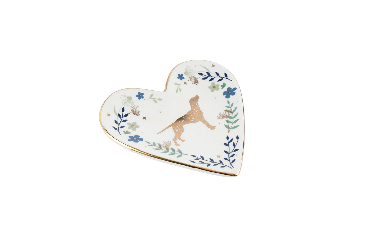 Just Paws Ceramic Dalmatian Trinket Dish | In Gift Box | Jewellery Holder | Home Decor