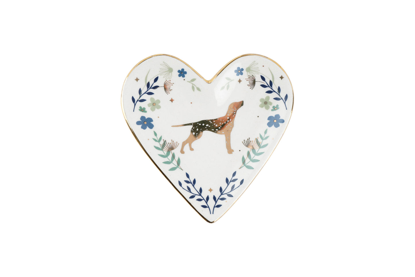 Just Paws Ceramic Dalmatian Trinket Dish | In Gift Box | Jewellery Holder | Home Decor