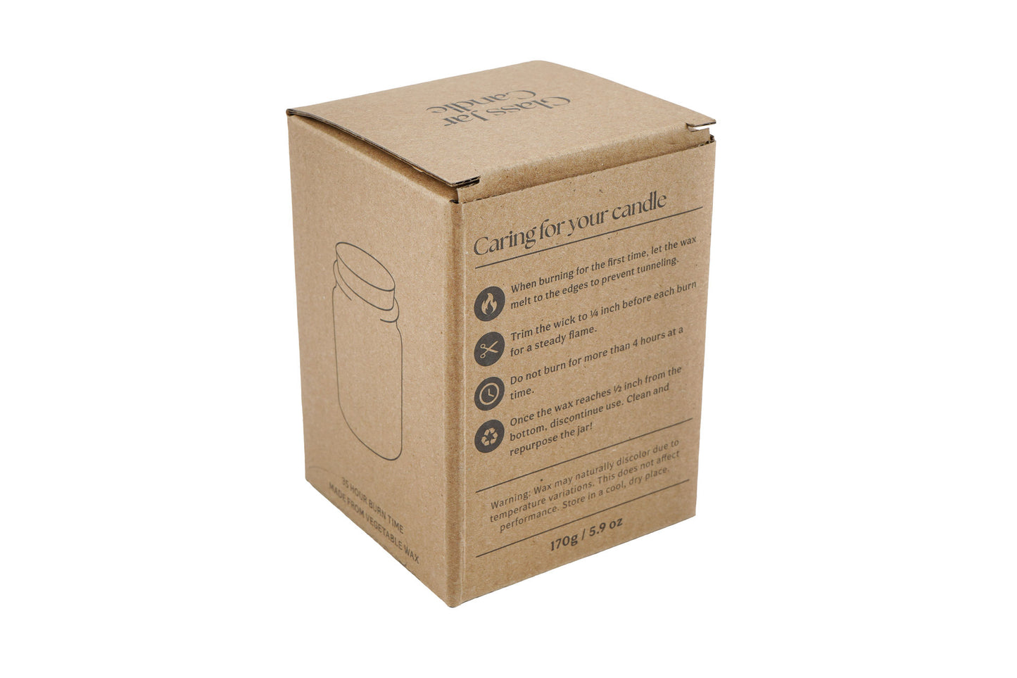 Gingerbread Scented Christmas Candle | 'Snowman' Definition | Seasonal Winter Home Décor