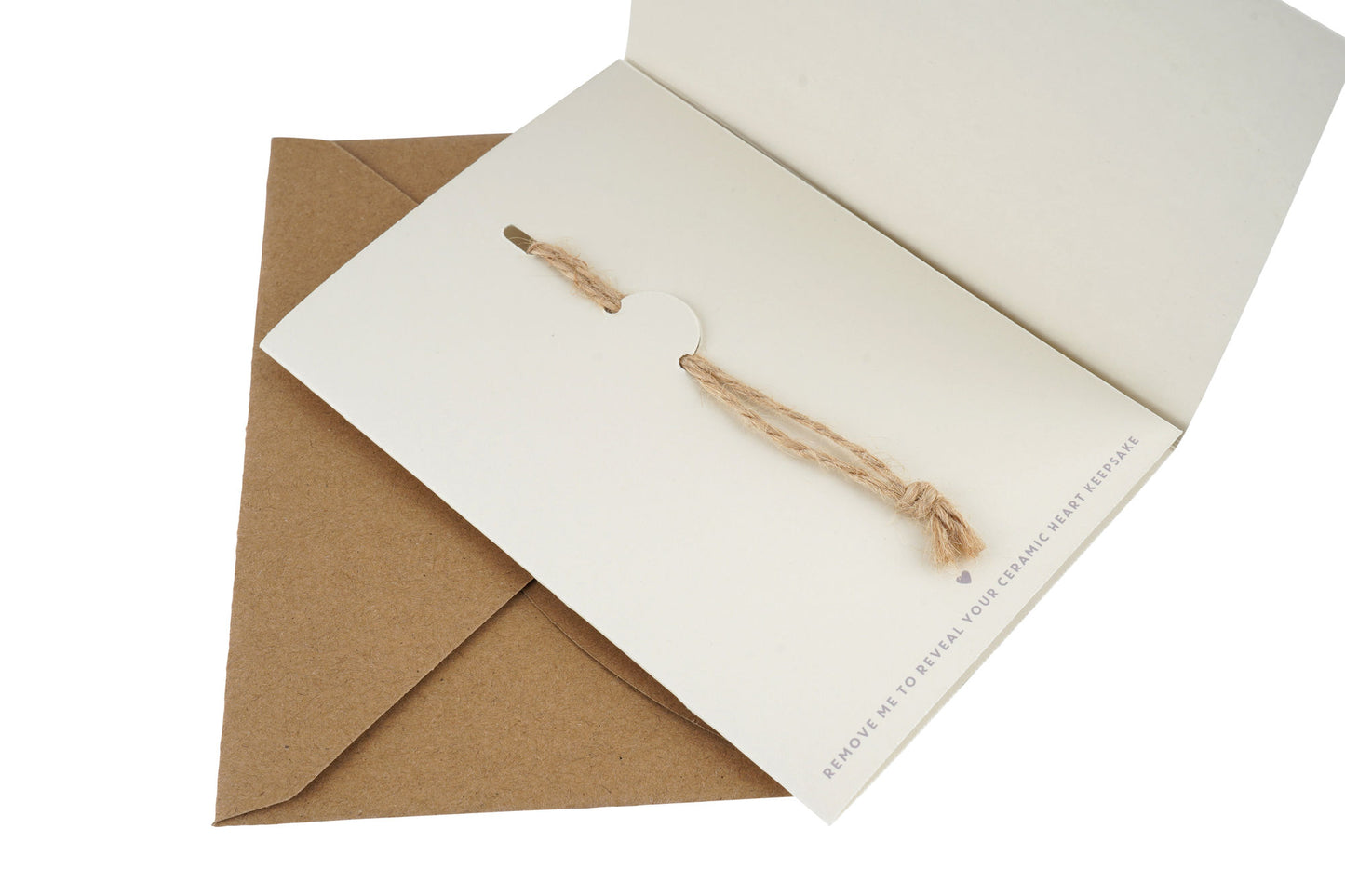 Just Paws 'Good Luck' Greeting Card With Heart Hanger | Stationery | Keepsake