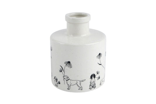 Just Paws Dog Bud Vase | In Gift Box | Home Decor | Flower Vase | Small Posy
