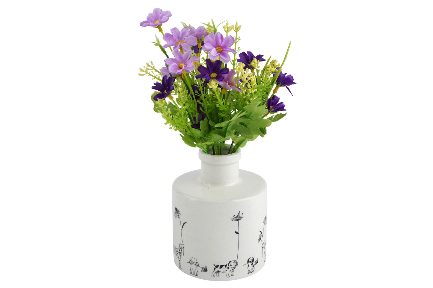 Just Paws Dog Bud Vase | In Gift Box | Home Decor | Flower Vase | Small Posy
