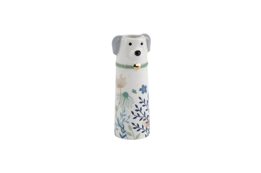 Just Paws 'Doodle The Dachshund' Bud Vase | In Gift Box | Single Stem | Home Decor