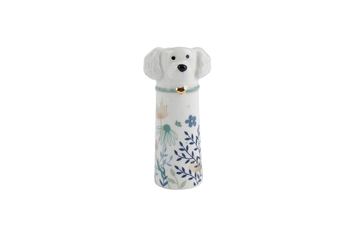 Just Paws 'Coco The Cockapoo' Bud Vase | In Gift Box | Single Stem | Home Decor