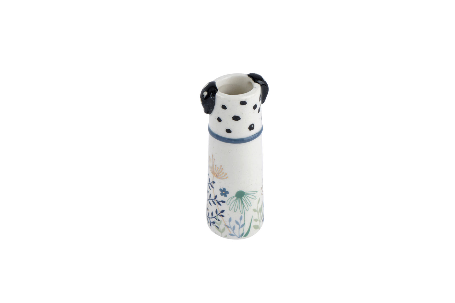 Just Paws 'Dill The Dalmatian' Bud Vase | In Gift Box | Single Stem | Home Decor