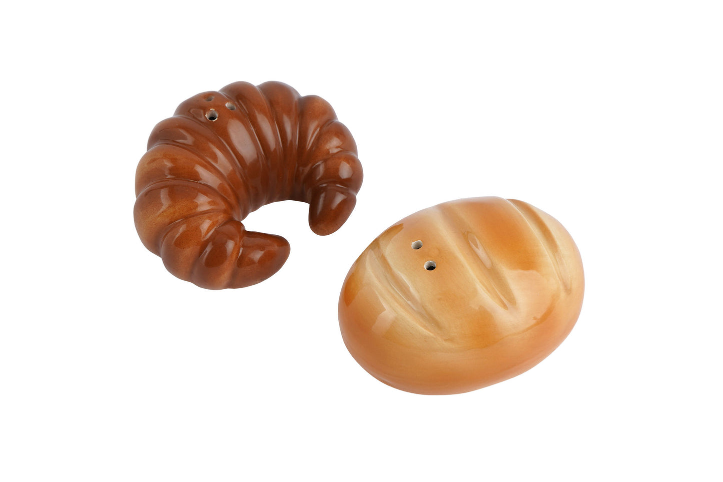 Bon Voyage Boulangerie Salt And Pepper Shakers In Gift Box | Country Kitchen Decor | Tableware | Cruet Set | Rustic