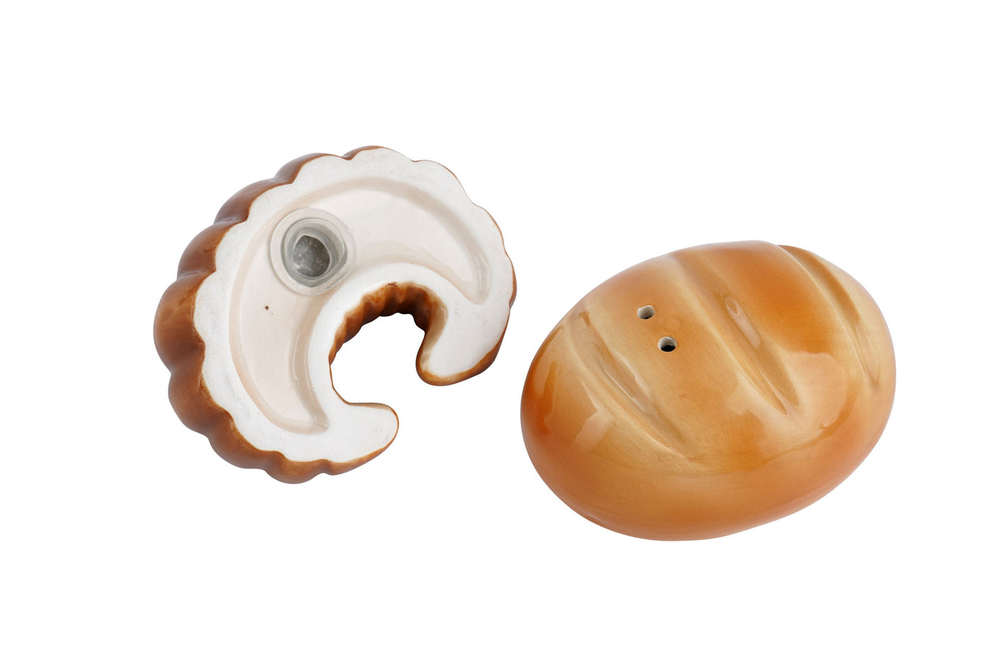 Bon Voyage Boulangerie Salt And Pepper Shakers In Gift Box | Country Kitchen Decor | Tableware | Cruet Set | Rustic