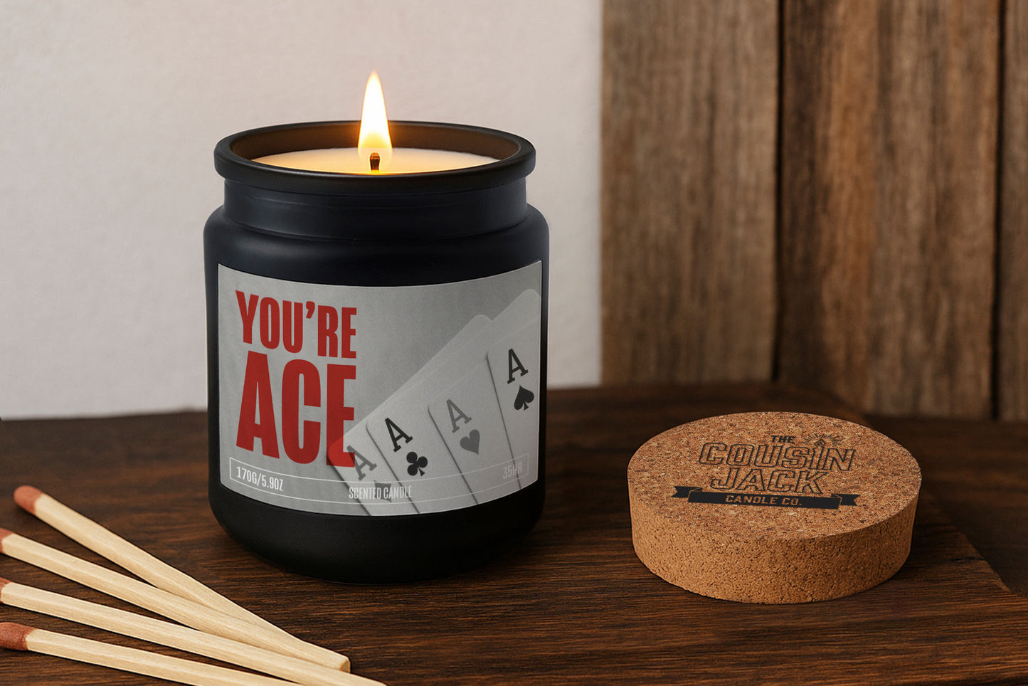 You're Ace Scented Candle • Birthday Candle • Gift Box