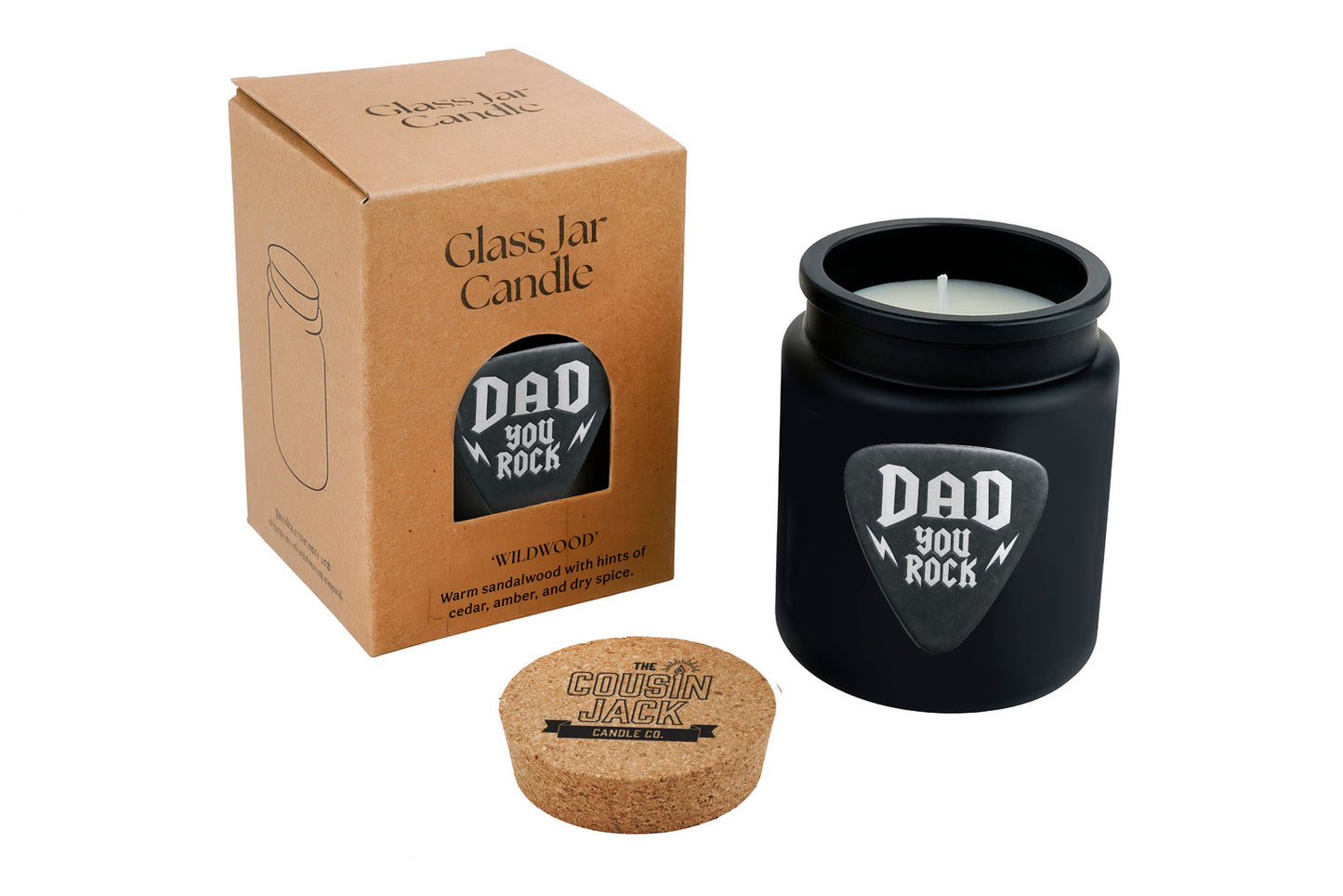 Dad, You Rock Scented Candle • Birthday Candle • Father's Day • Gift For Him