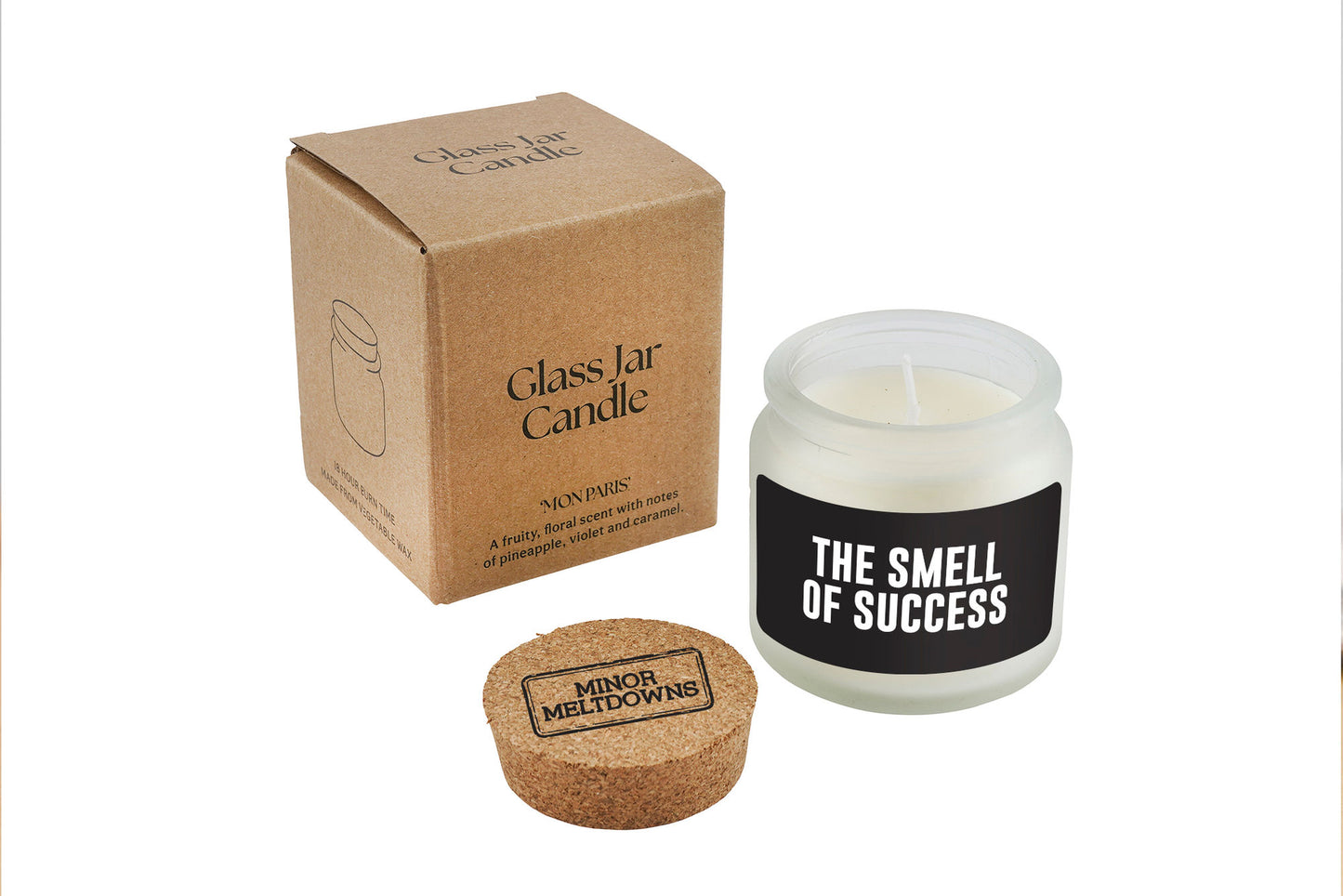 The Smell Of Success Scented Jar Candle • Gift Boxed