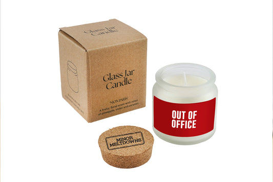 Out Of Office Small Scented Jar Candle • Gift Boxed