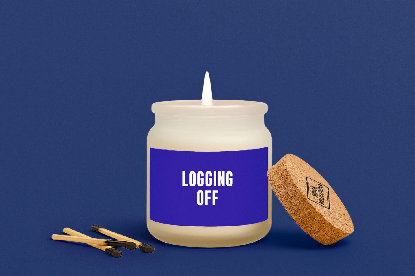 Logging Off Scented Jar Candle • Gift Boxed