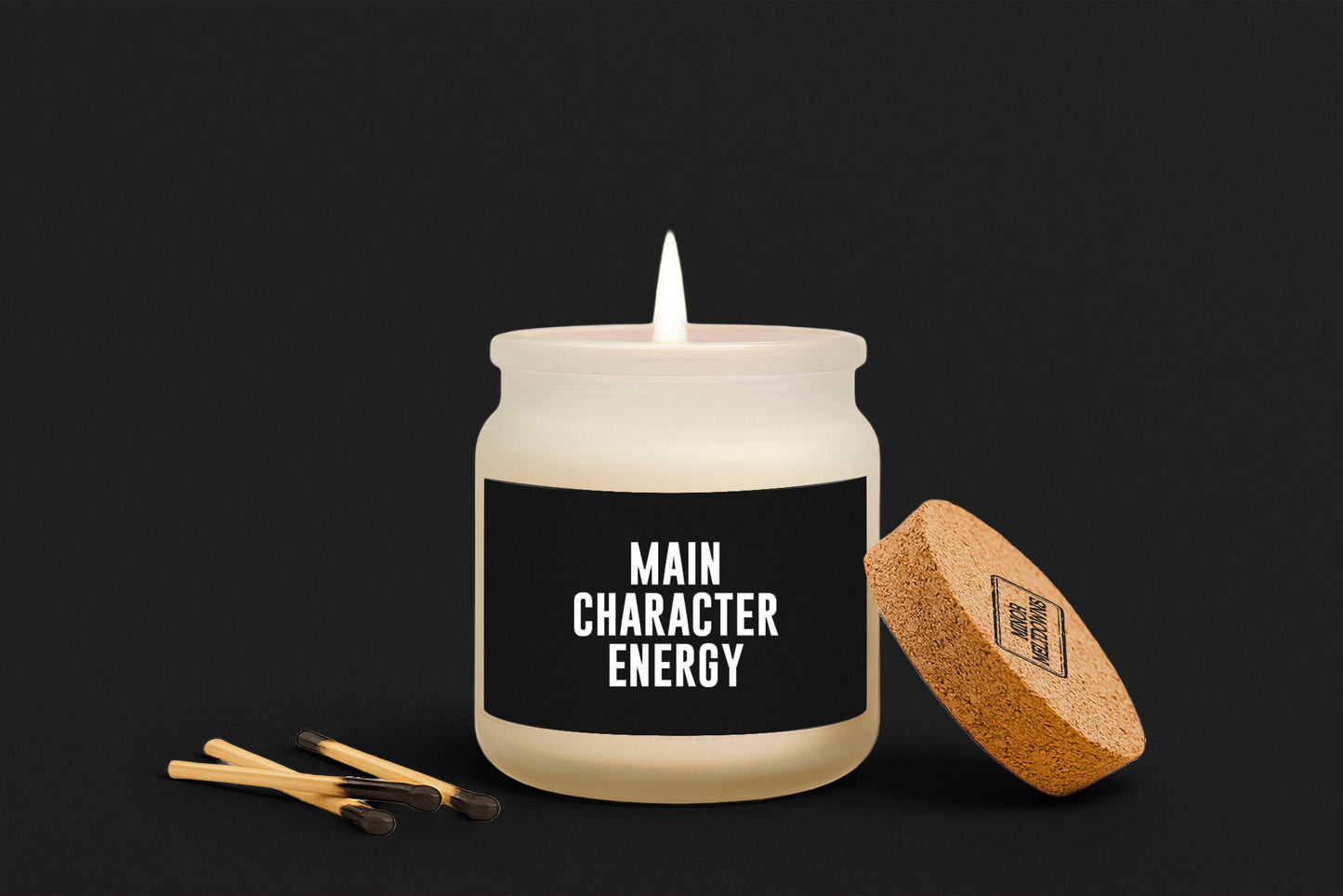 Main Character Energy Scented Jar Candle • Gift Boxed