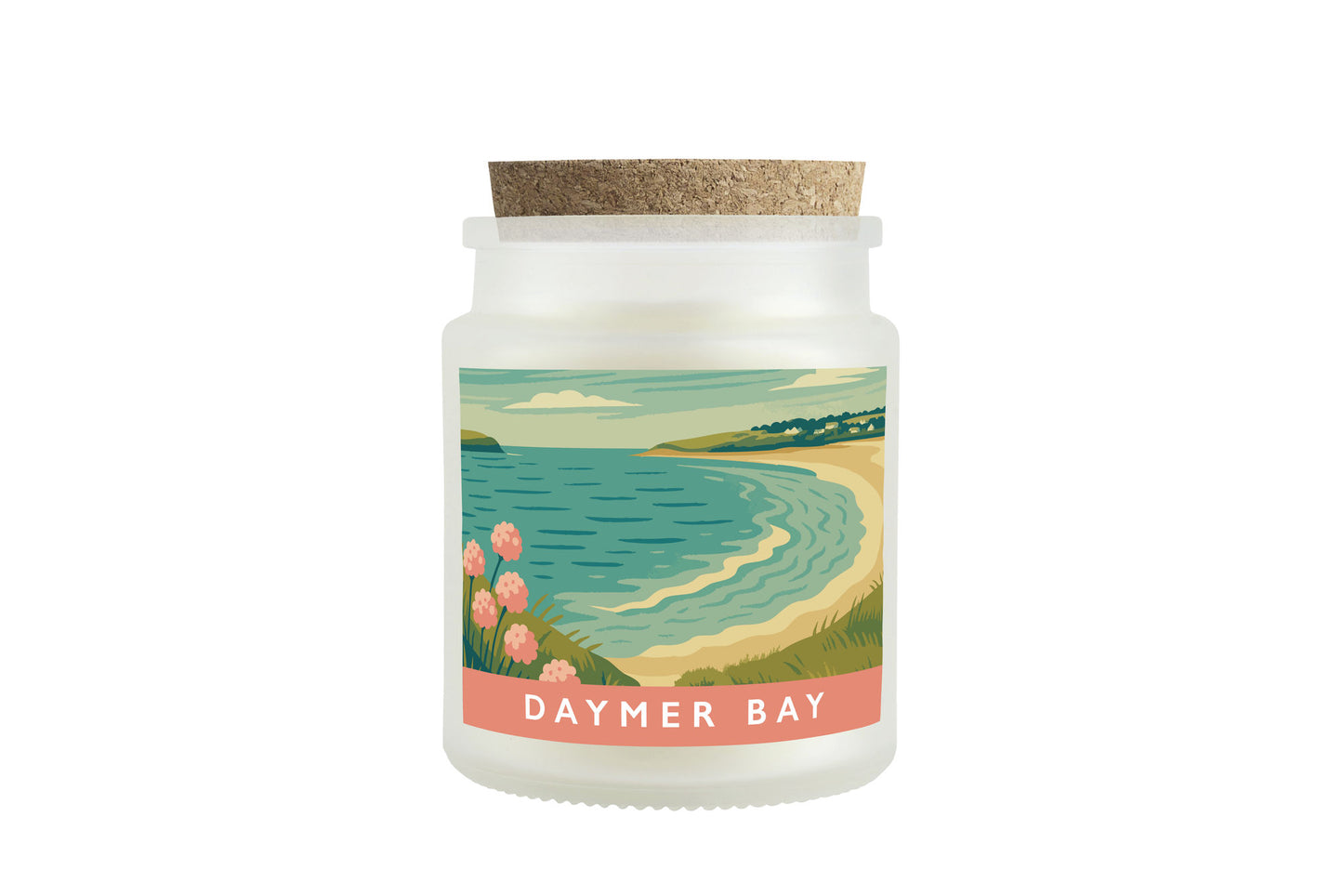 Daymer Bay Scented Glass Jar Candle • Coastal Living • Gift Box