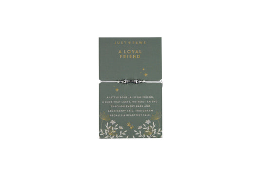 Just Paws Bone Charm Bracelet | Fashion Accessory | Jewellery | Dog Enthusiast