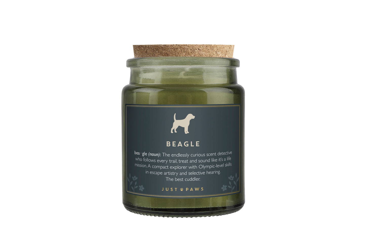 Green Jar Candle • “Beagle Definition” • Scented Jar Candle • Gift for Her •  Gifts for Him • Home Decor | Dog Enthusiast