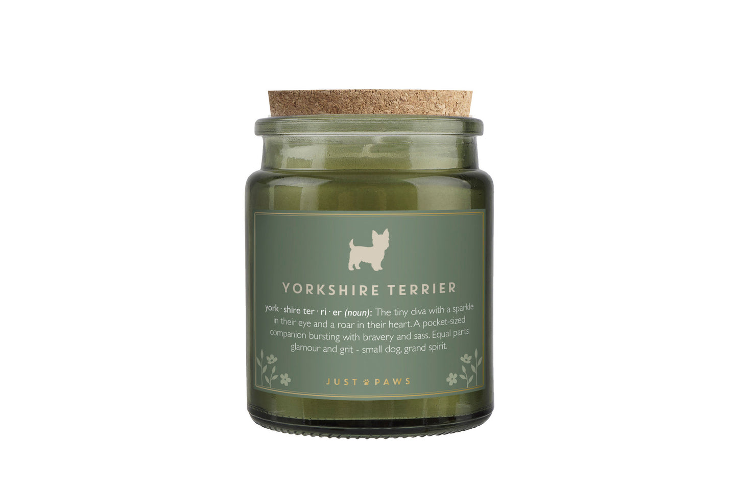 Green Jar Candle • "Whippet Definition" • Scented Jar Candle • Gift for Her •  Gifts for Him • Home Decor | Dog Enthusiast