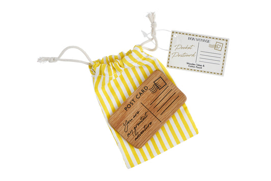 Bon Voyage 'You Are My...' Pocket Postcard In Gift Bag | Keepsake | Sentiment