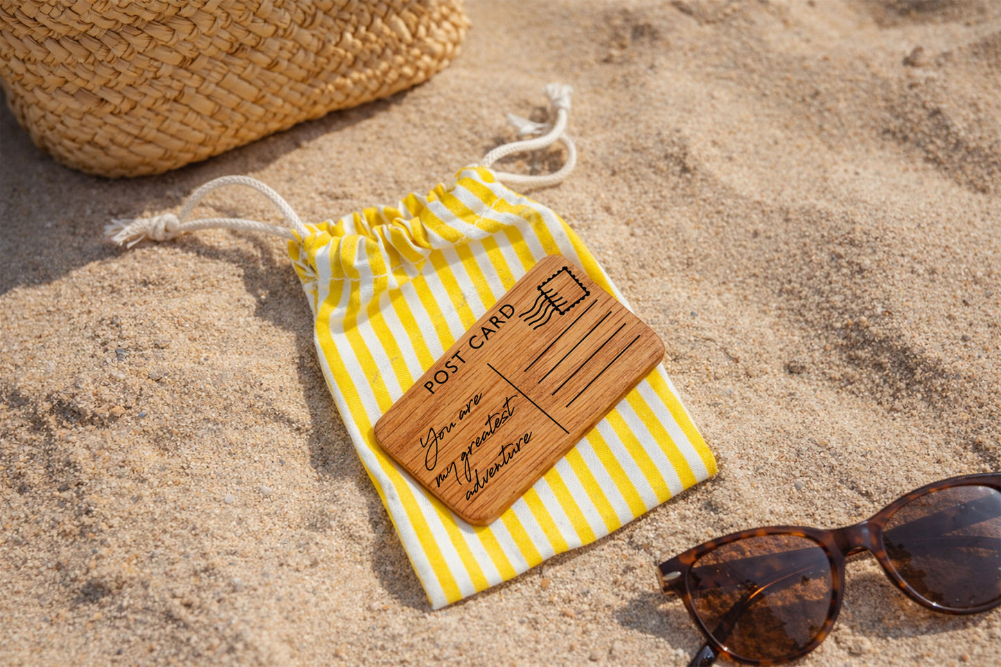 Bon Voyage 'You Are My...' Pocket Postcard In Gift Bag | Keepsake | Sentiment